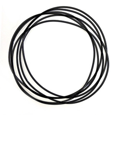 Gummiringe im Set. Komplett 5+1.